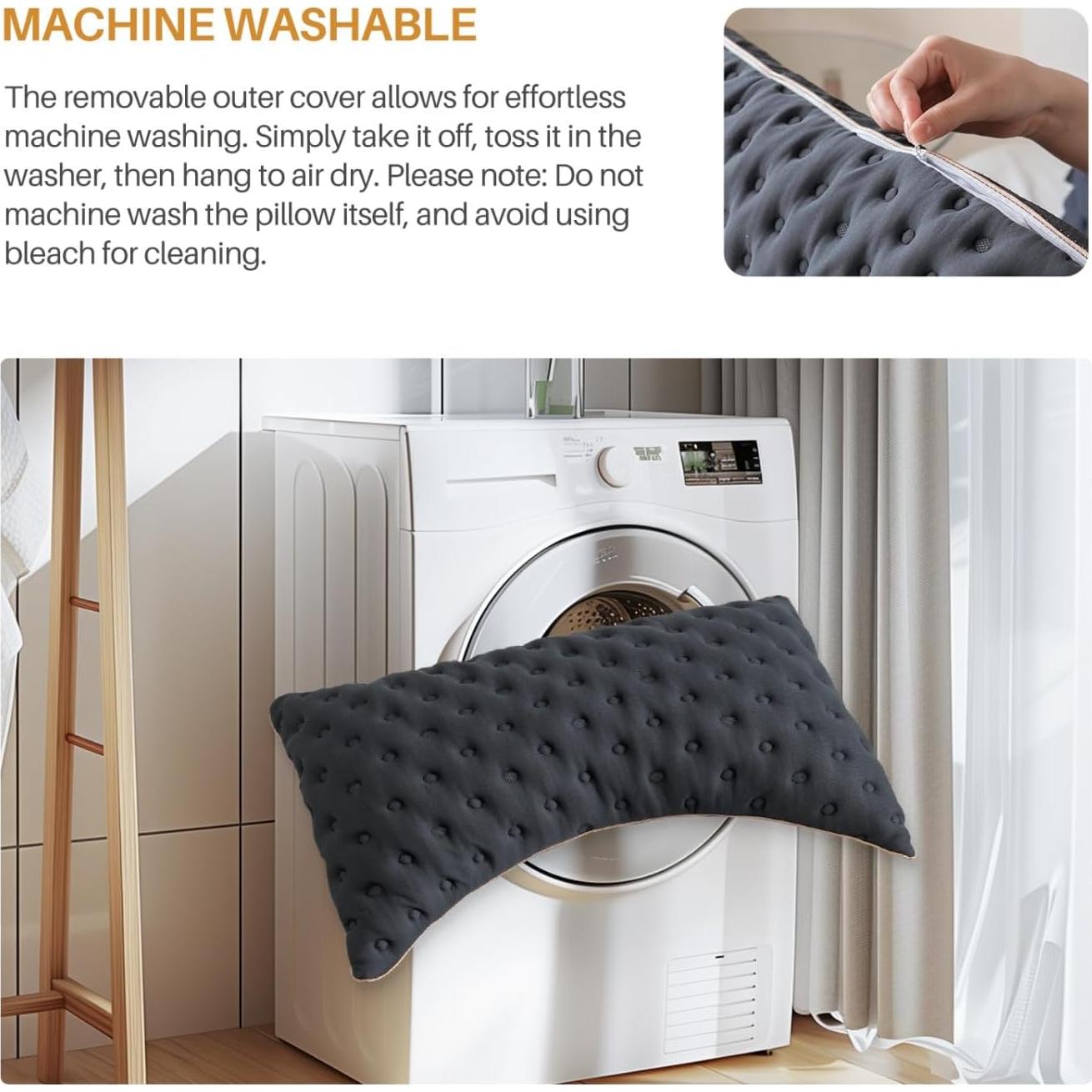 Almohada Enfriadora YZ HOME Queen para Dormir Lado y Espalda