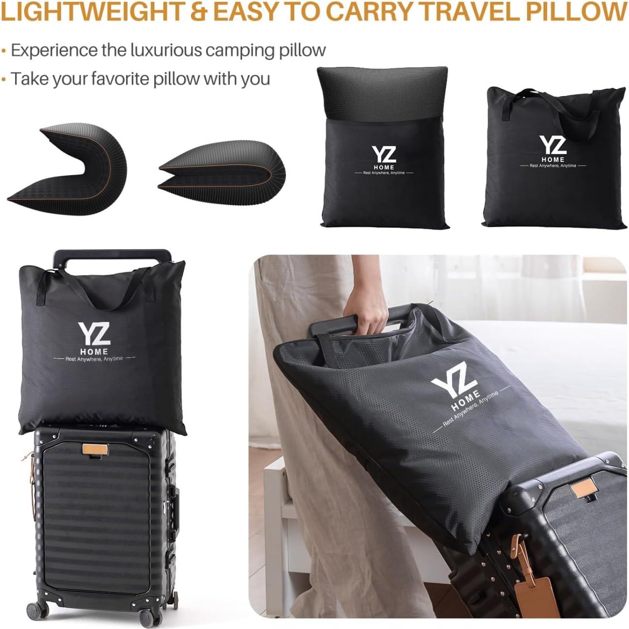 Almohada Enfriadora YZ HOME Queen para Dormir Lado y Espalda