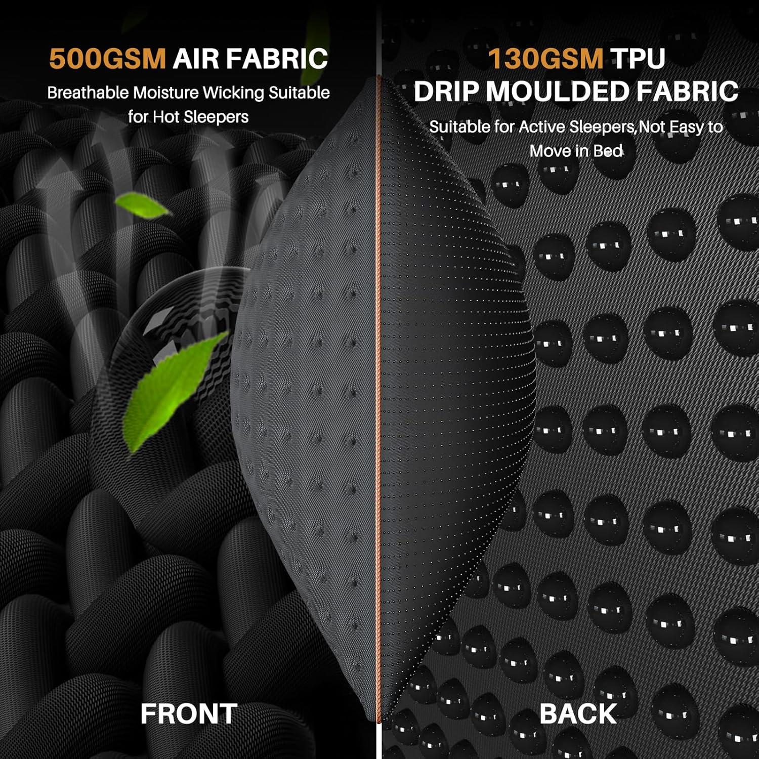 Almohada Enfriadora YZ HOME Queen para Dormir Lado y Espalda