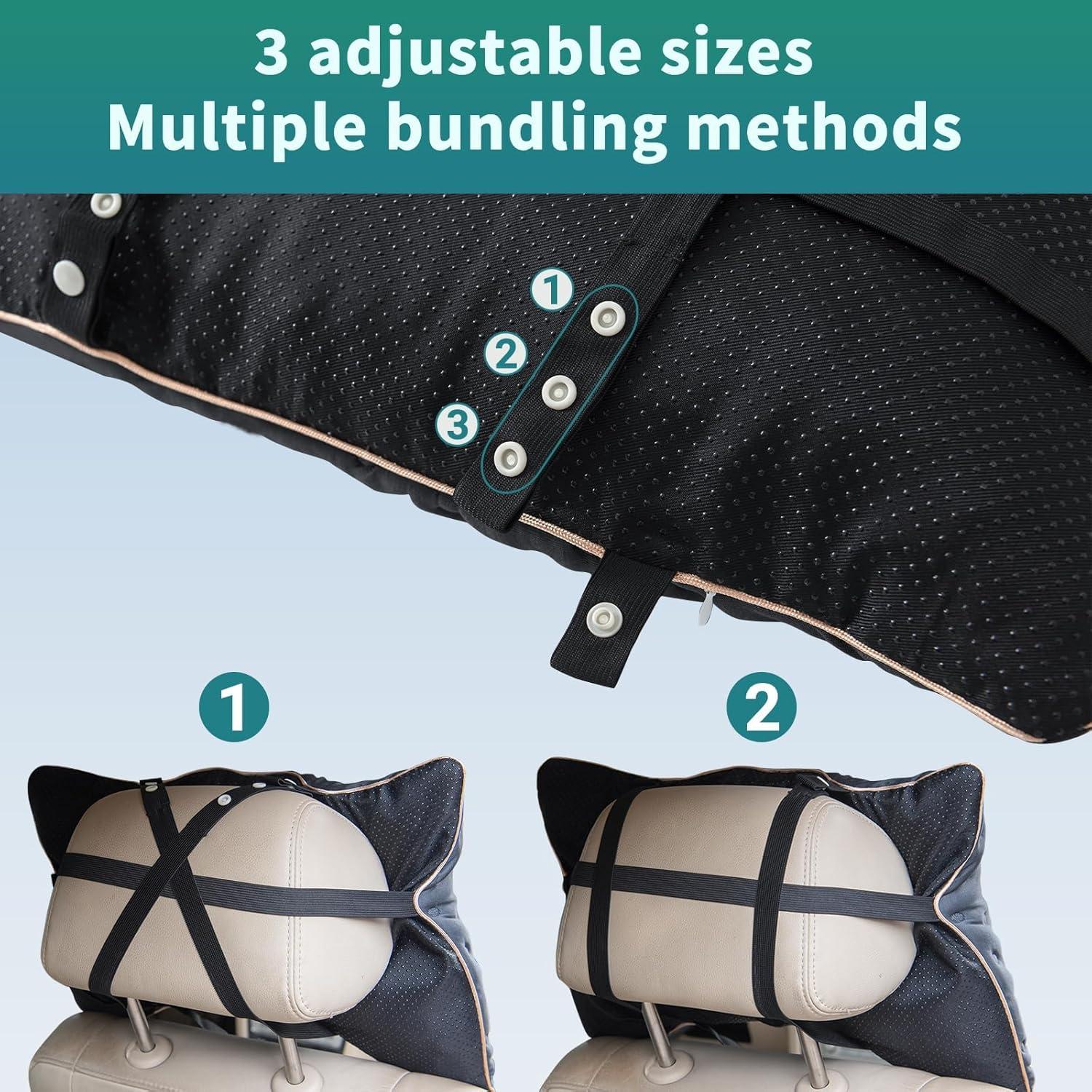 Almohada Enfriadora YZ HOME Queen para Dormir de Lado y Espalda