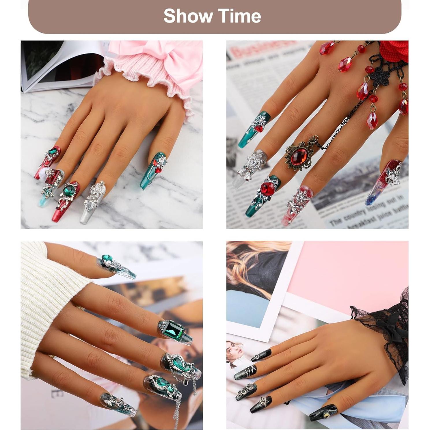 Mano de Práctica para Uñas Acrílicas Rolomanve 504 PZS