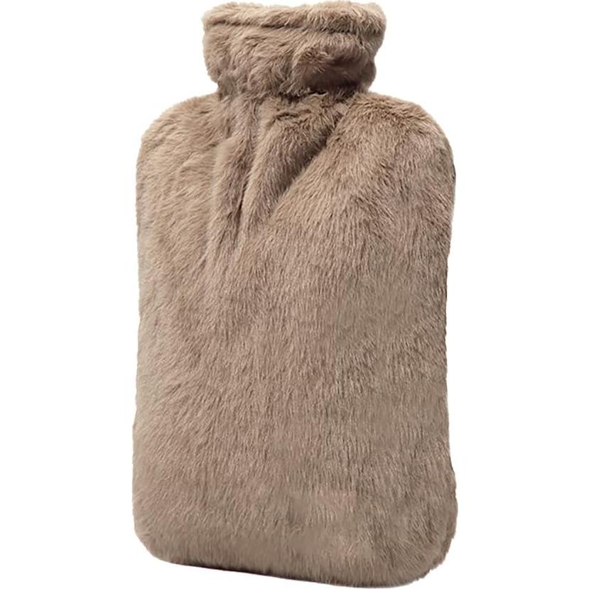 Botella de Agua Caliente BICAREE 2L con Funda Marrón