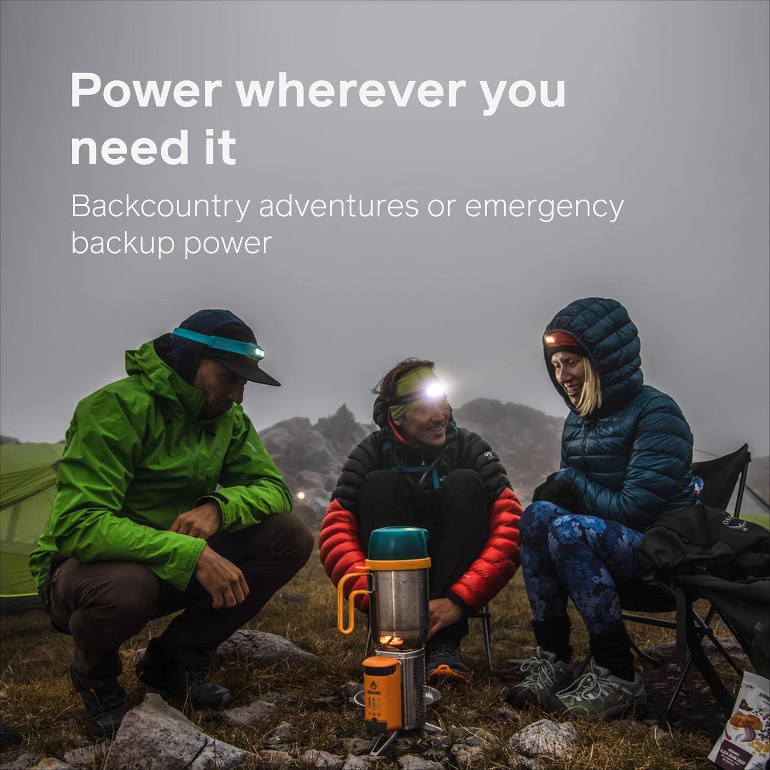 BioLite CampStove 2+ Estufa de Leña y Carga USB