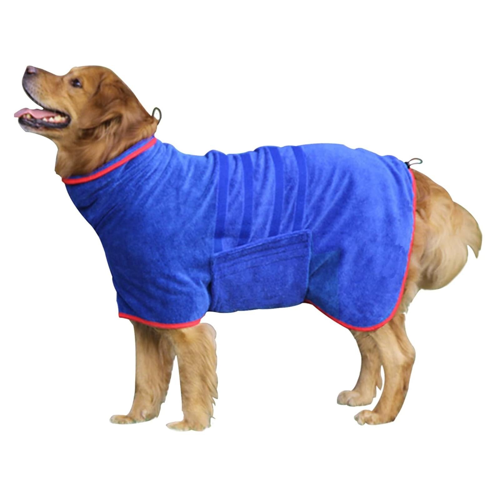 Abrigo Secador para Perros HhiMyOct - Toalla Microfibra Absorbente