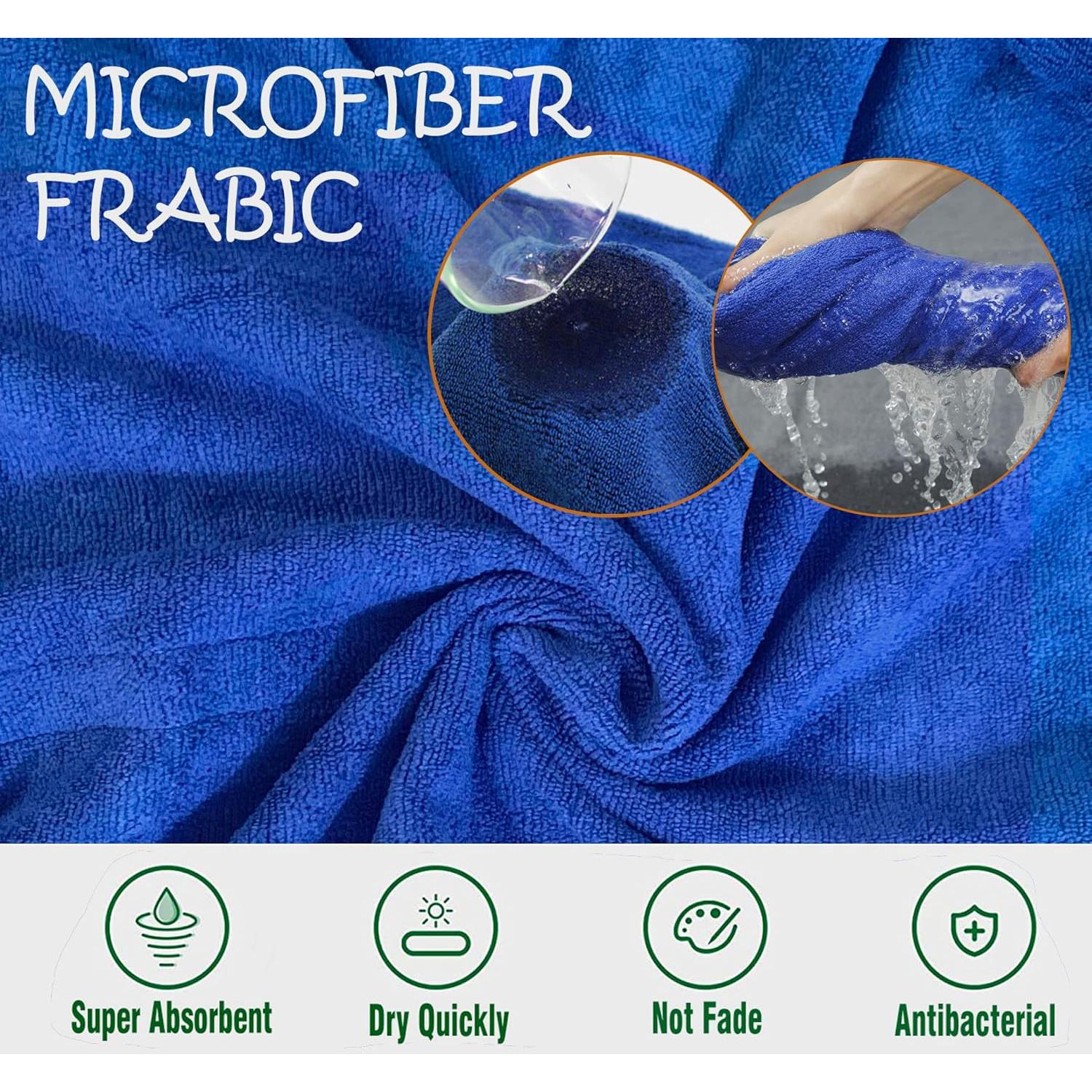 Abrigo Secador para Perros HhiMyOct - Toalla Microfibra Absorbente