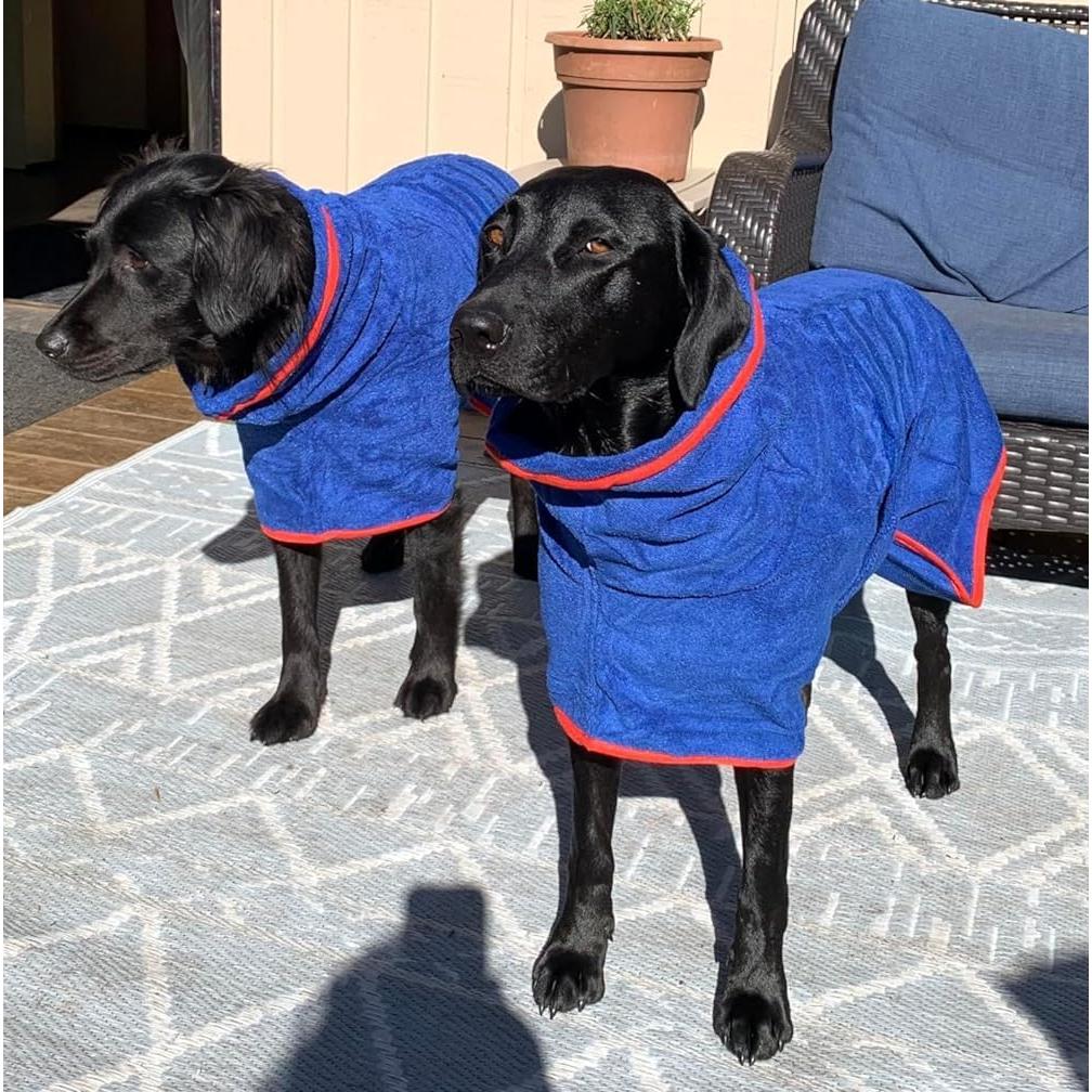 Abrigo Secador para Perros HhiMyOct - Toalla Microfibra Absorbente