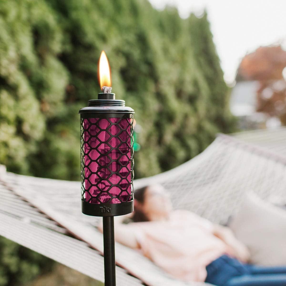 Antorcha TIKI Honeycomb 165 cm Burdeos - 3 en 1