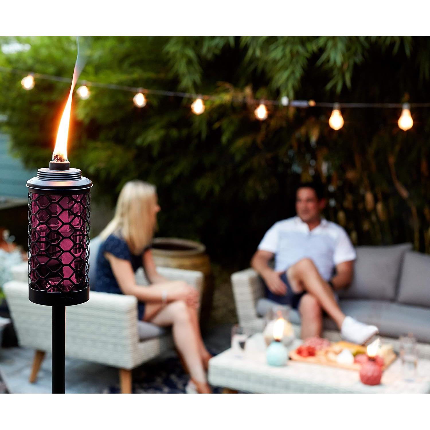 Antorcha TIKI Honeycomb 165 cm Burdeos - 3 en 1