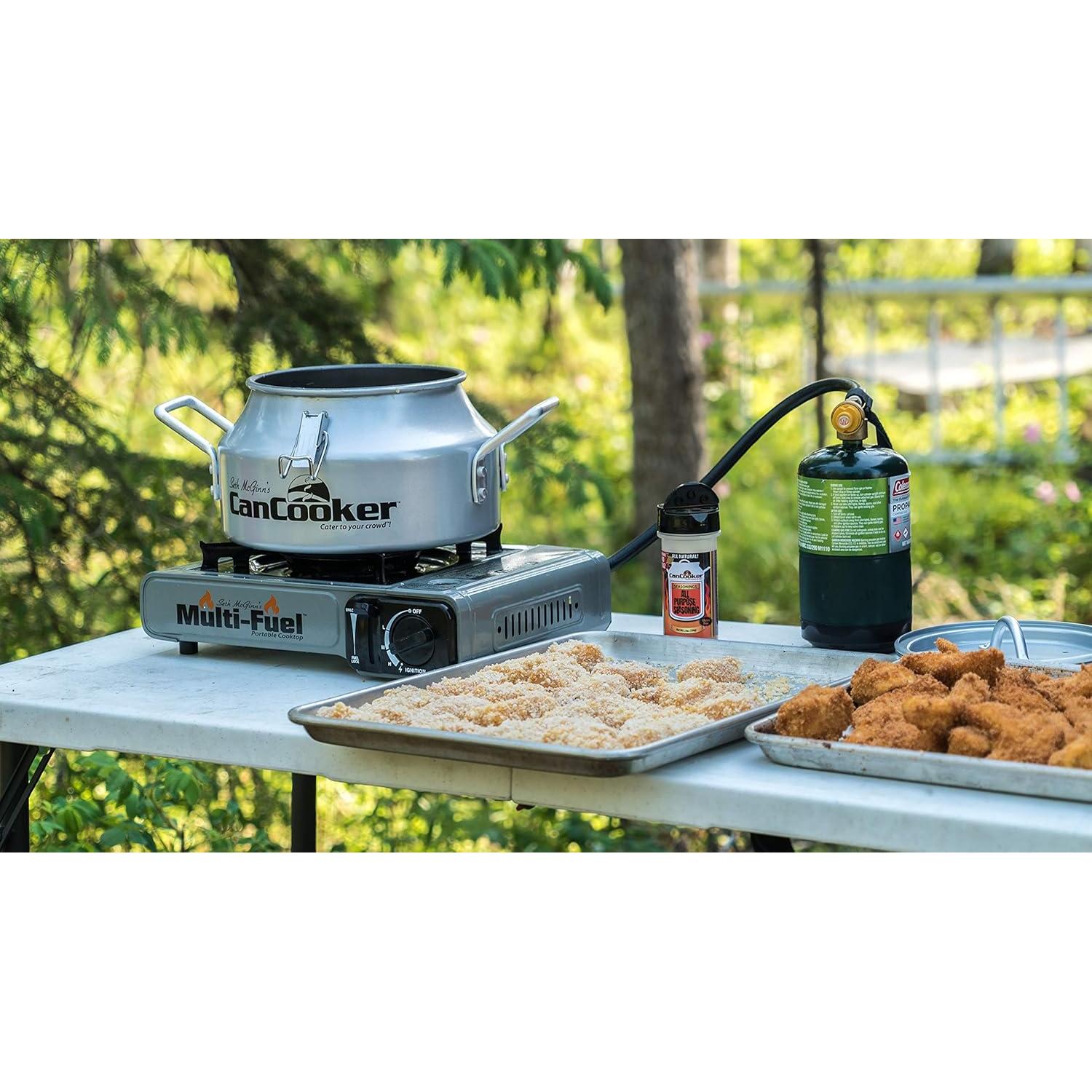 Estufa de Campamento CanCooker SMDF1401 Doble Combustible