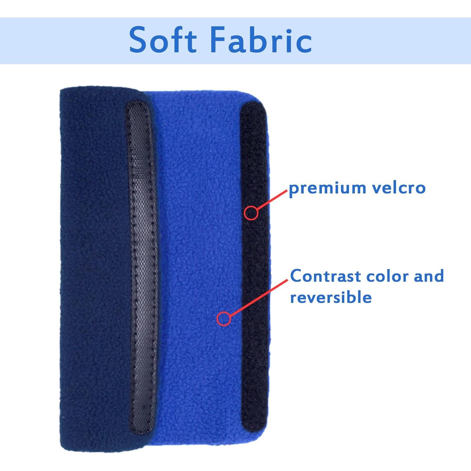 Fundas Reutilizables para Correas de Máscara NATAKU Azul 4 Pzas