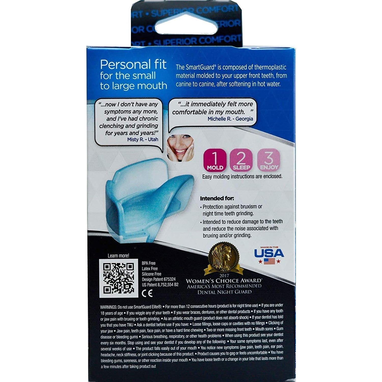 Protector Dental SmartGuard Elite - 2 Protectores + Estuche