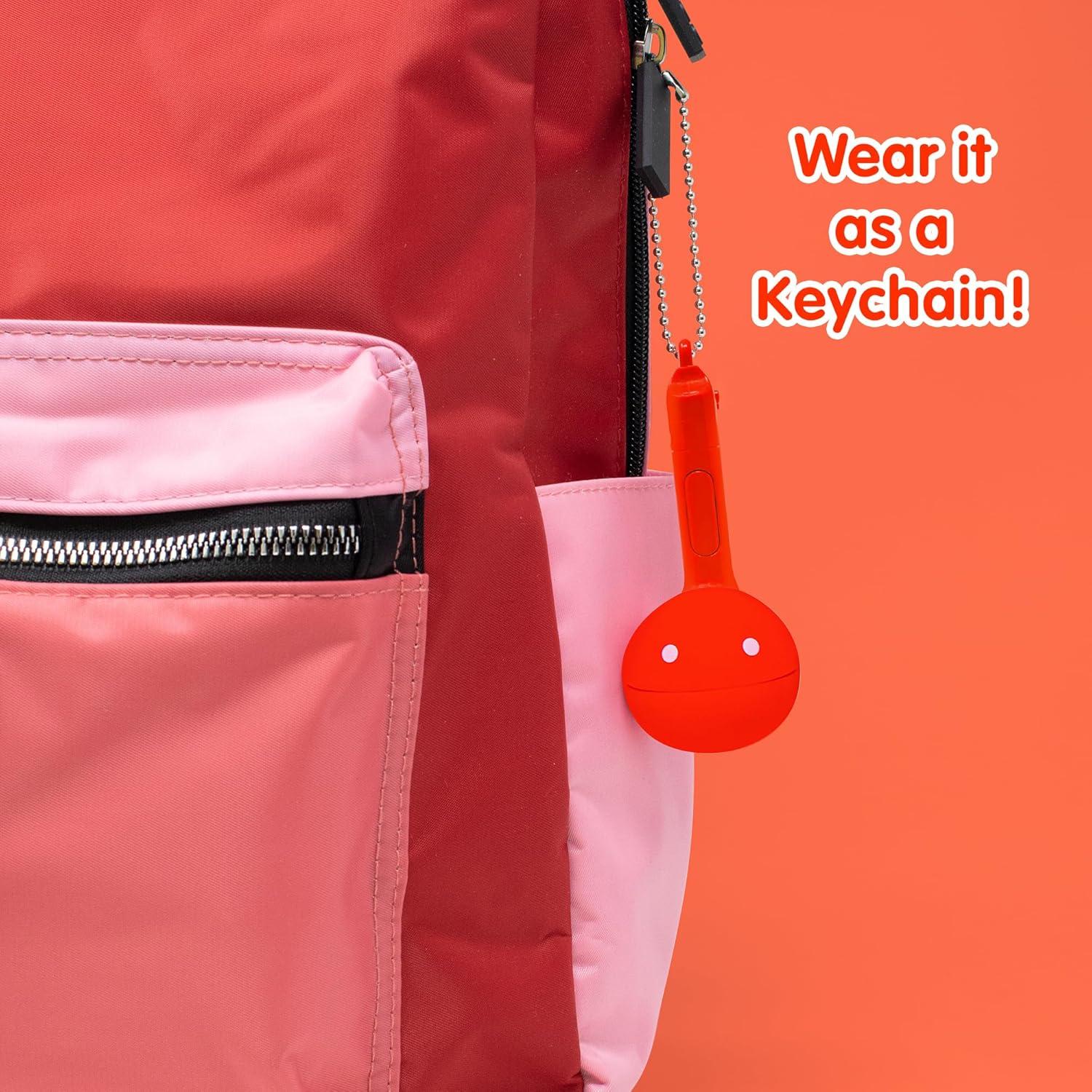 Otamatone Mini Rojo Maywa Denki Sintetizador Musical 11 Canciones