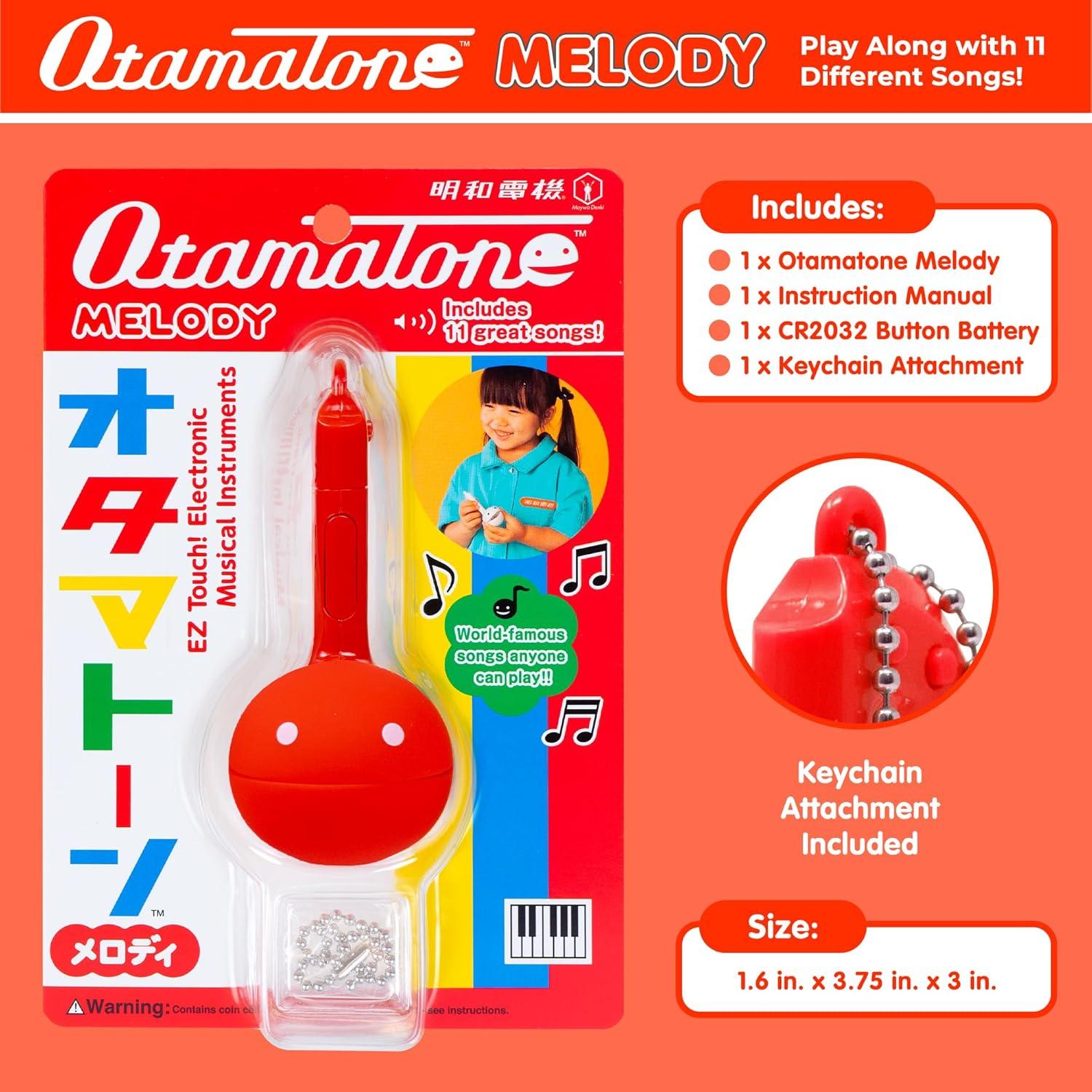 Otamatone Mini Rojo Maywa Denki Sintetizador Musical 11 Canciones