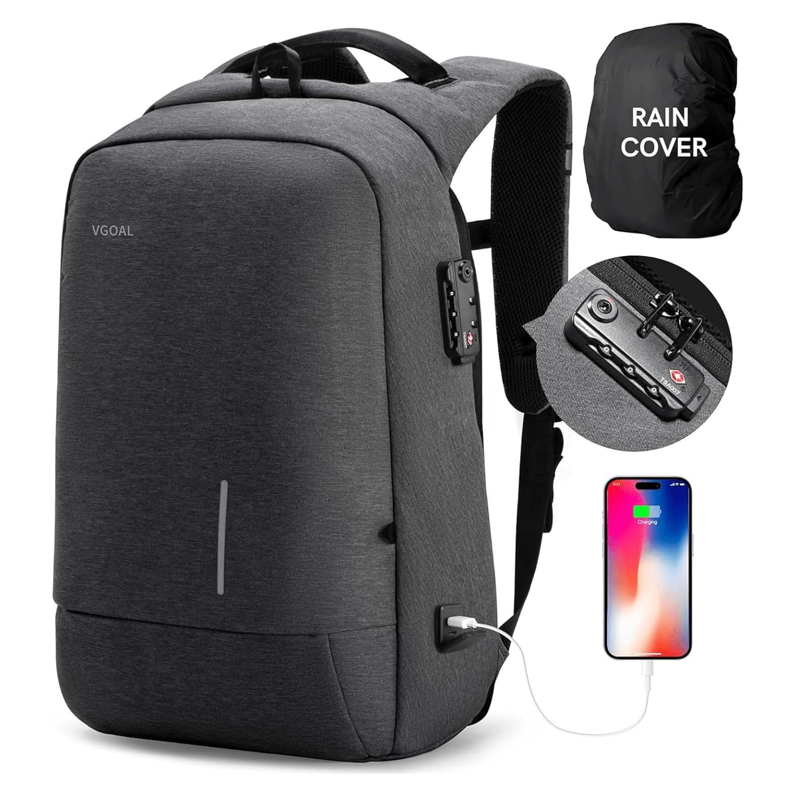 Mochila de Viaje VGOAL para Laptop 50L Resistente al Agua