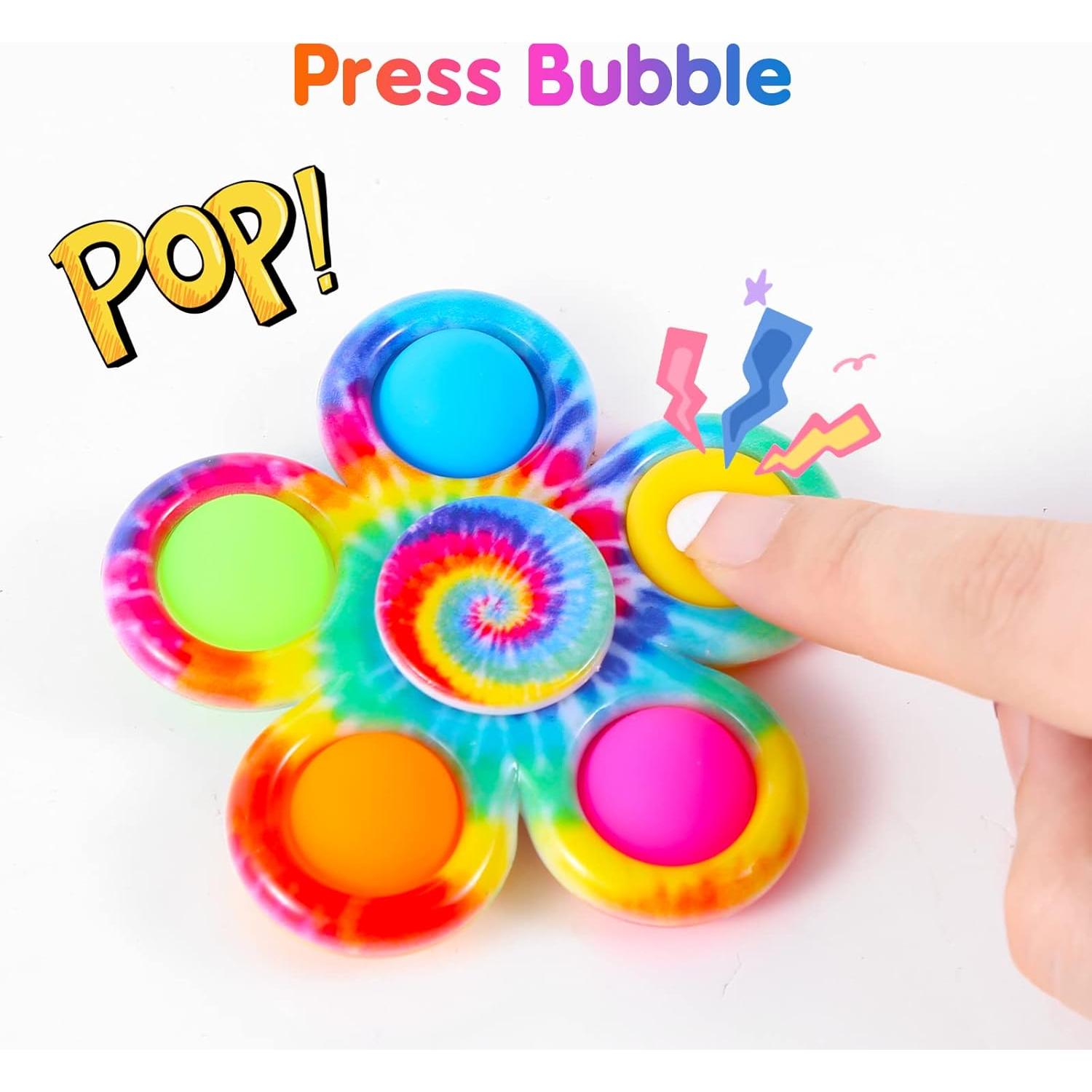 Paquete de 24 Spinners Antiestrés Wsslon para Niños