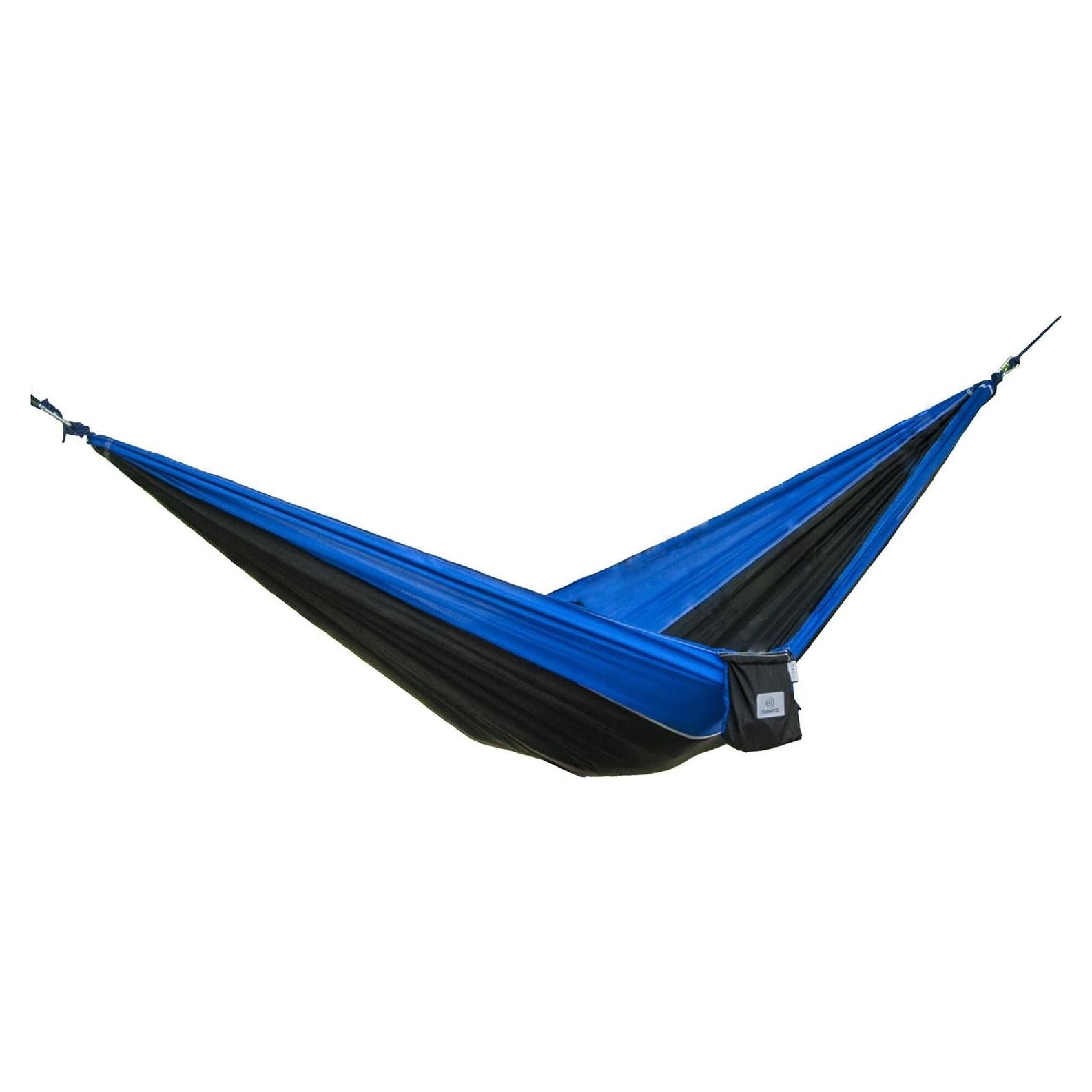 Hamaca de Viaje OuterEQ 275x140cm Portátil Azul/Negro