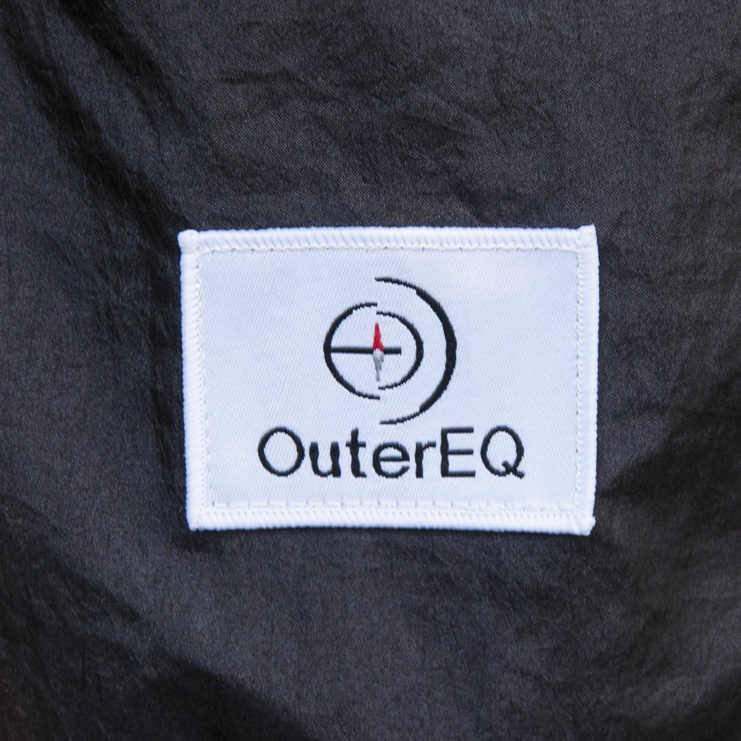 Hamaca de Viaje OuterEQ 275x140cm Portátil Azul/Negro