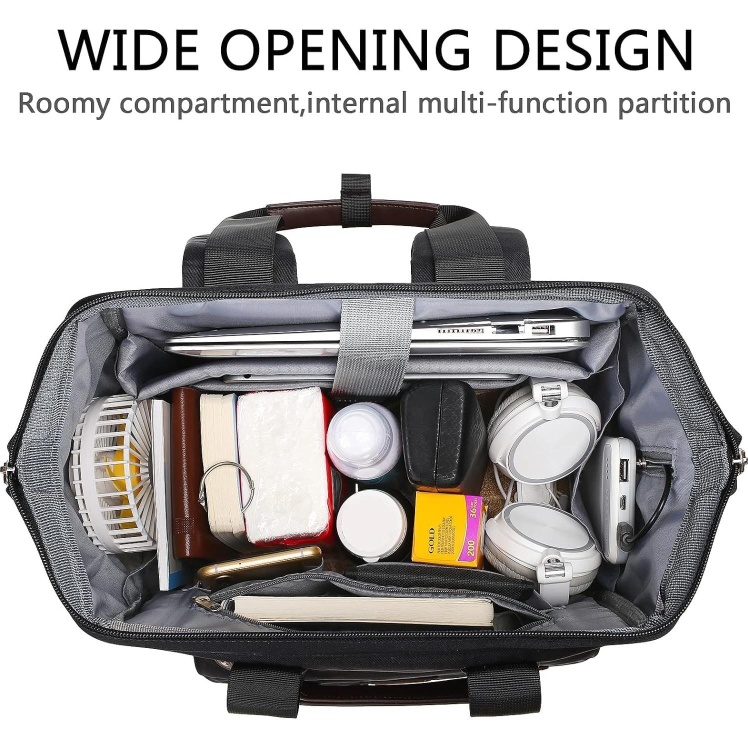 Mochila FALANKO para Laptop 15.6" Negra Resistente al Agua