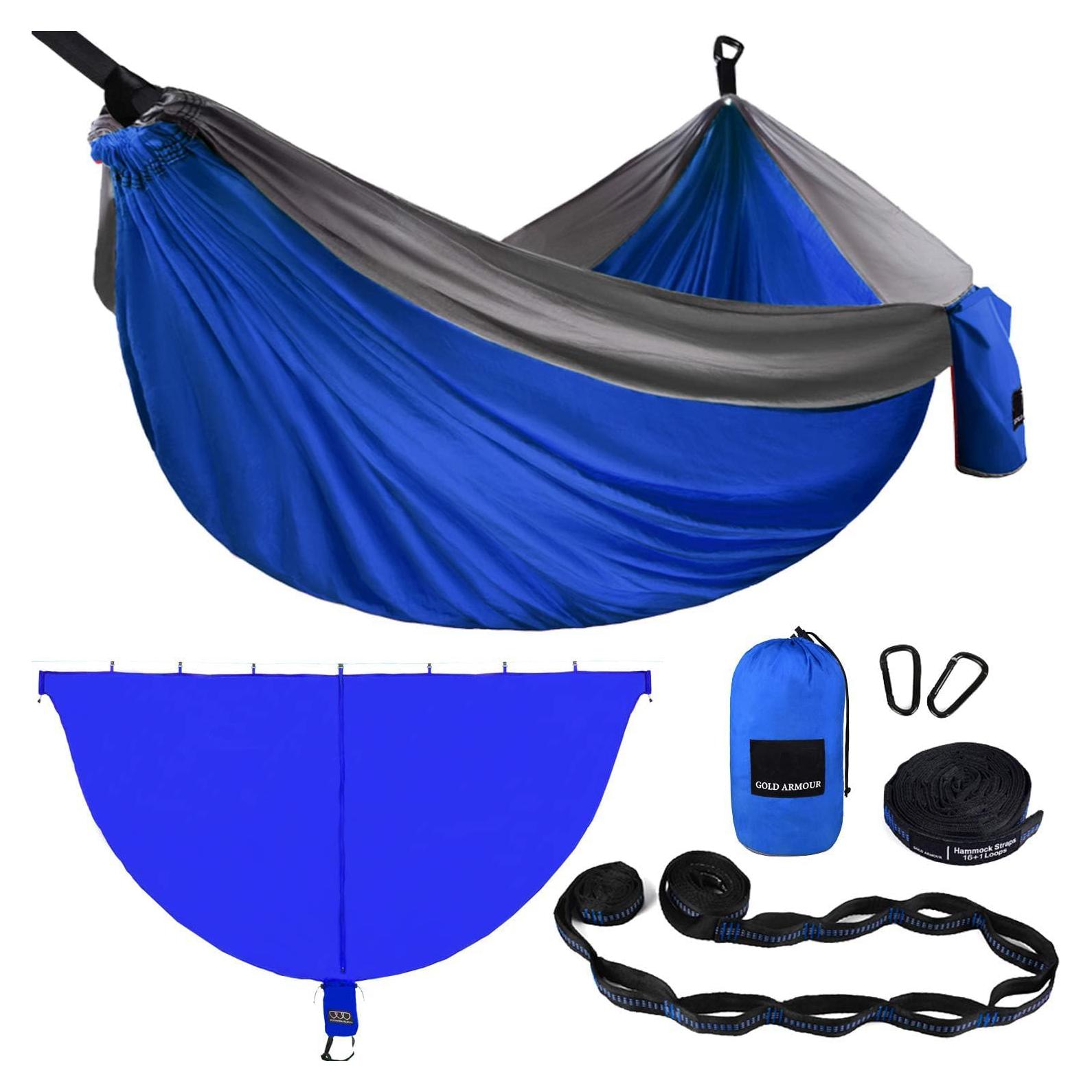 Hamaca Doble XL Gold Armour con Red Antimosquitos 3,18m