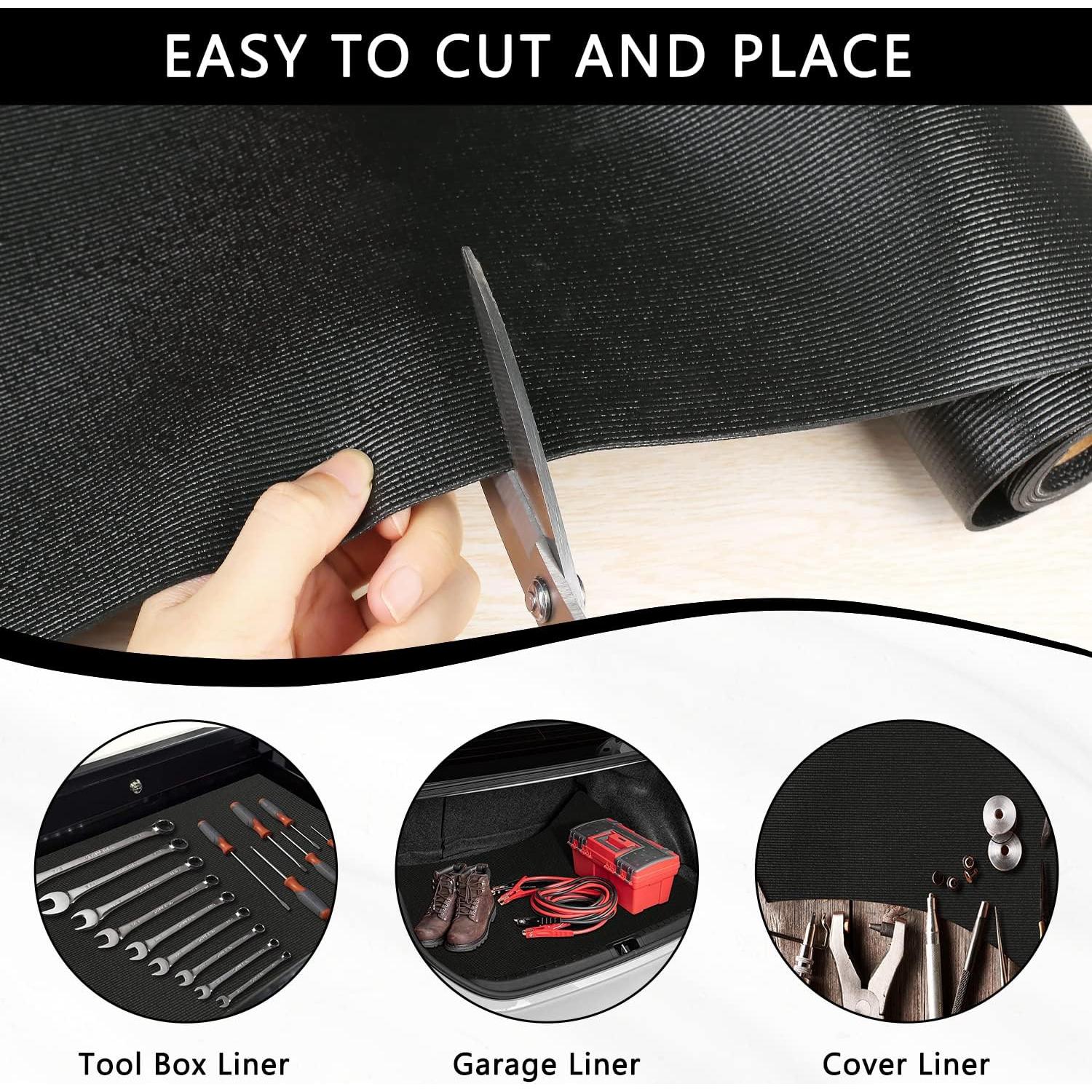 Alfombrilla Antideslizante HooTown 40x183 cm para Caja de Herramientas