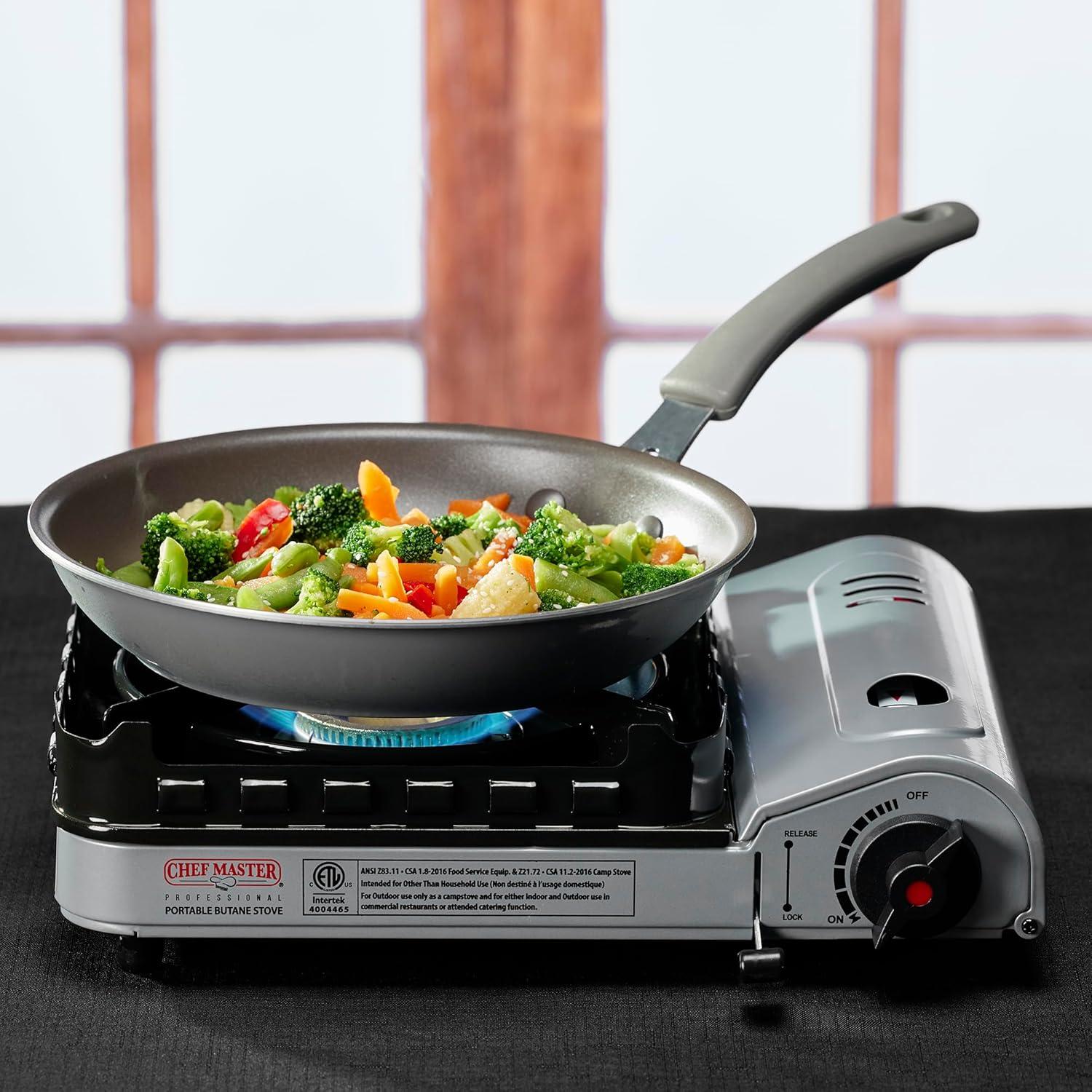 Estufa de Camping Chef Master 15,000 BTU Portátil