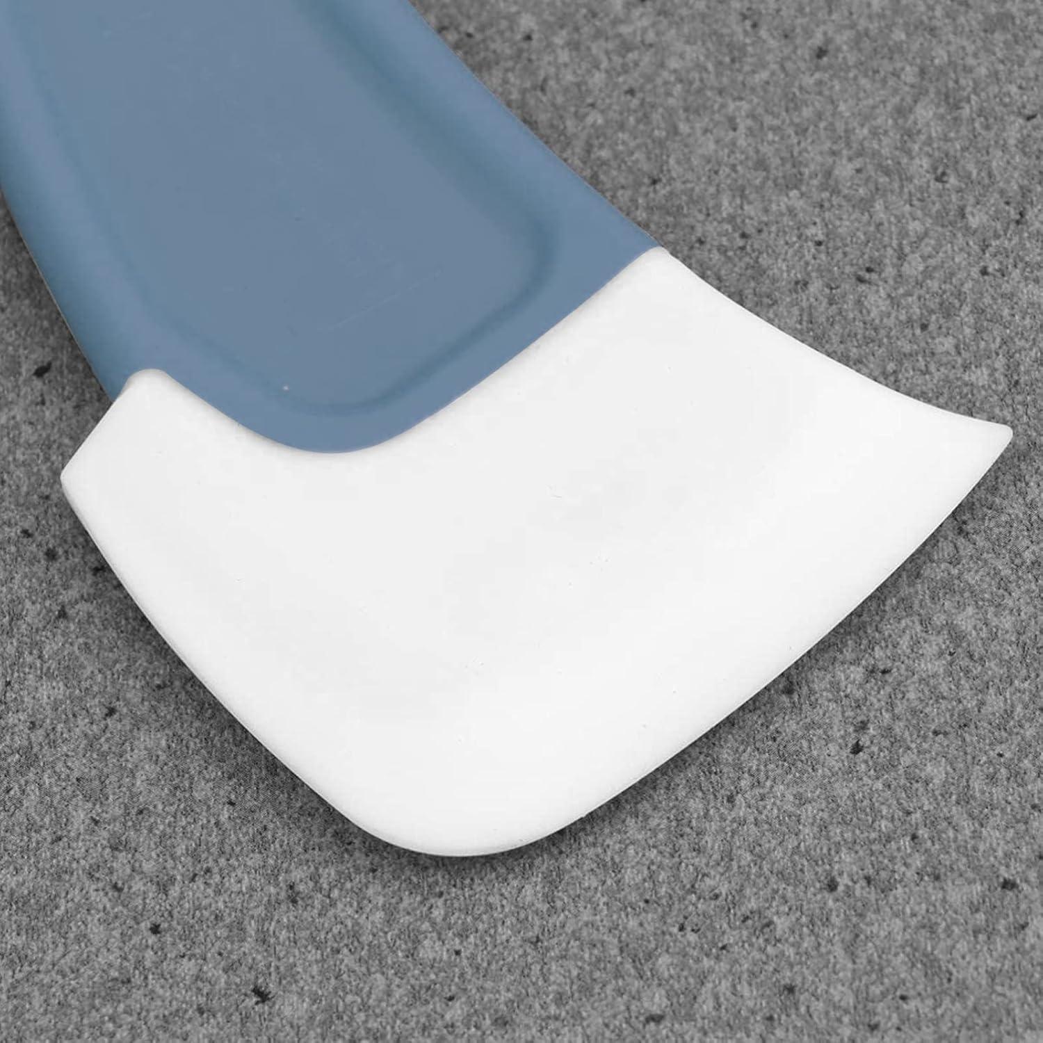 Raspador de Silicona Antiadherente Audoloku 2 Pcs Verde y Gris