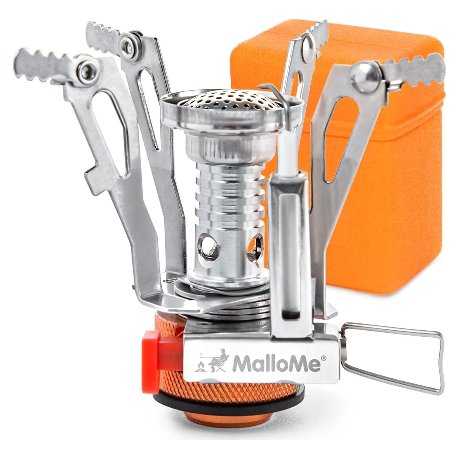 Estufa de Camping MalloMe - Portátil y Ligera 3000W