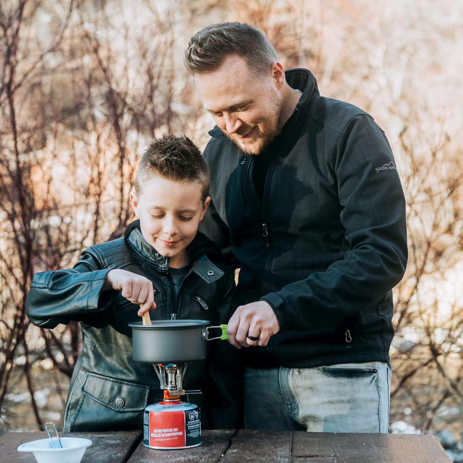 Estufa de Camping MalloMe - Portátil y Ligera 3000W