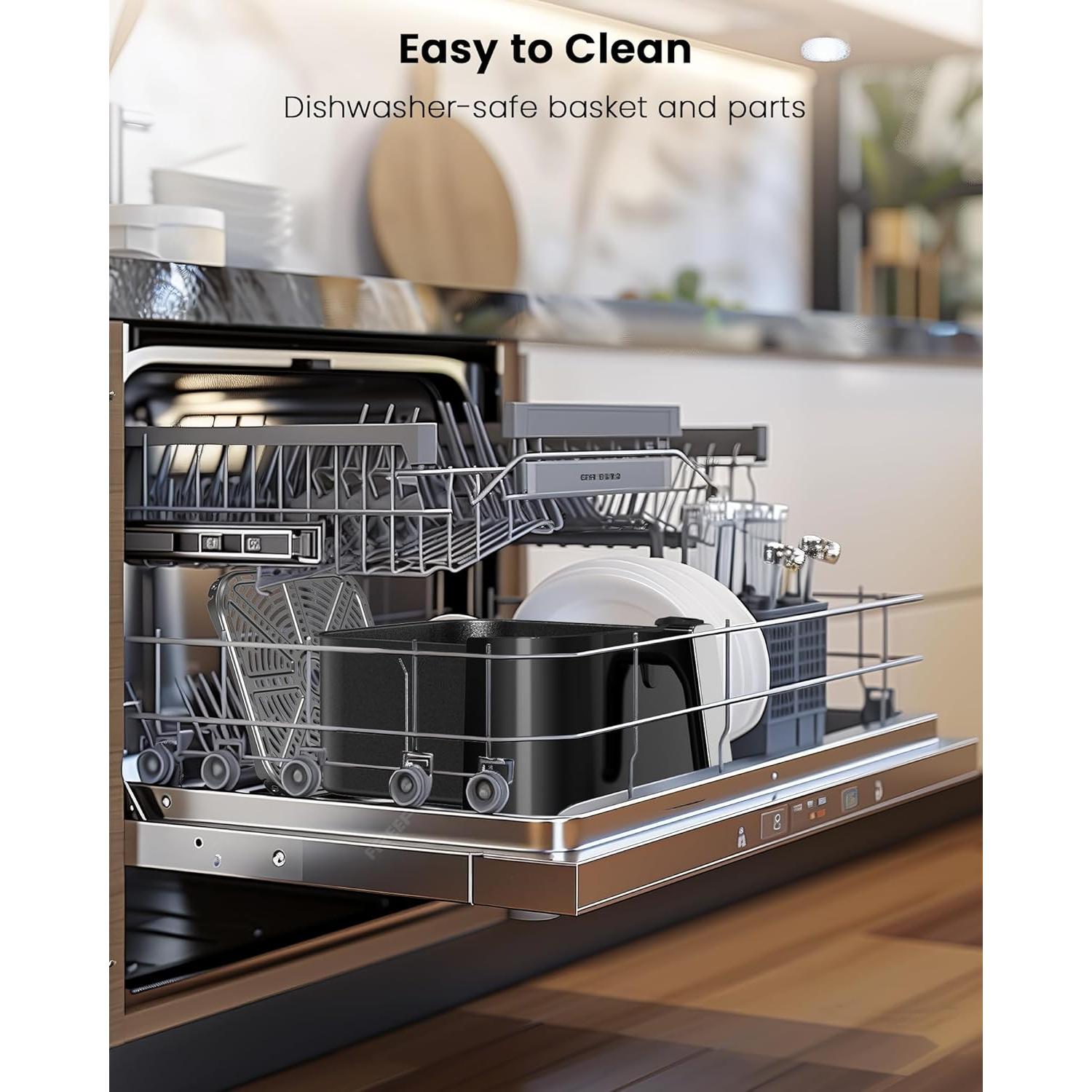 Freidora de Aire Nuwave Brio Plus 8 Qt, 1800W, Libre de PFAS