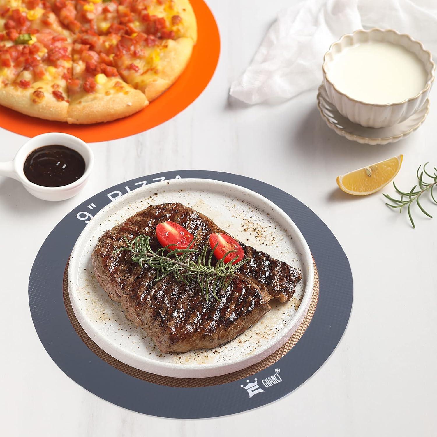 Juego de 4 Tapetes de Silicona GUANCI Antiadherentes Reutilizables