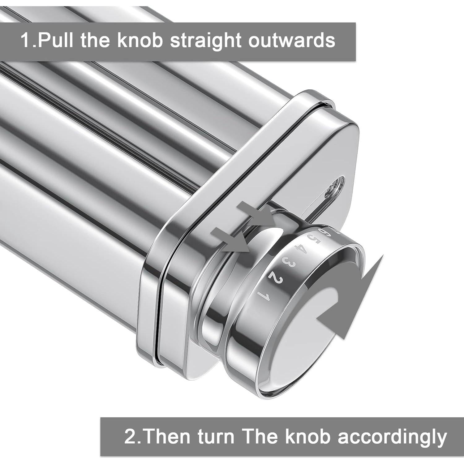 Accesorio de Pasta InnoMoon para Batidora KitchenAid - 3 Piezas