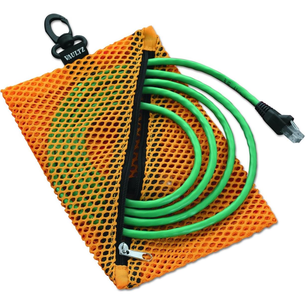 Conjunto de 4 Bolsas de Malla con Cremallera Vaultz - Organizador