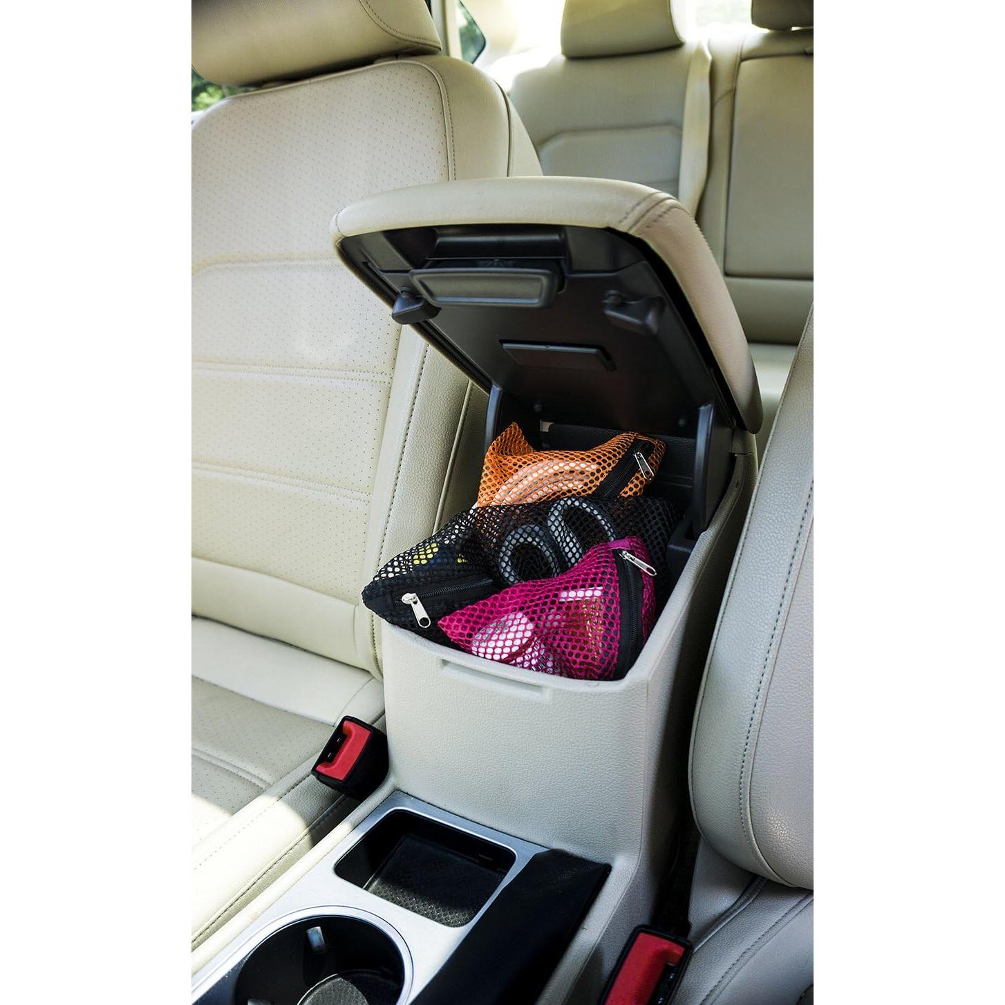 Conjunto de 4 Bolsas de Malla con Cremallera Vaultz - Organizador