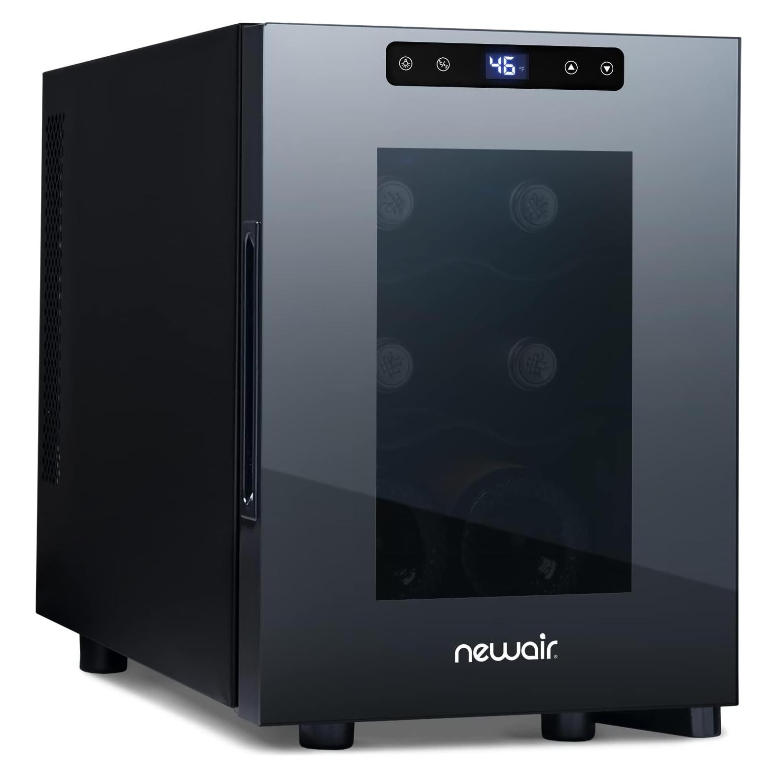 Frigorífico de Vino Newair Shadow-T para 6 Botellas Compacto
