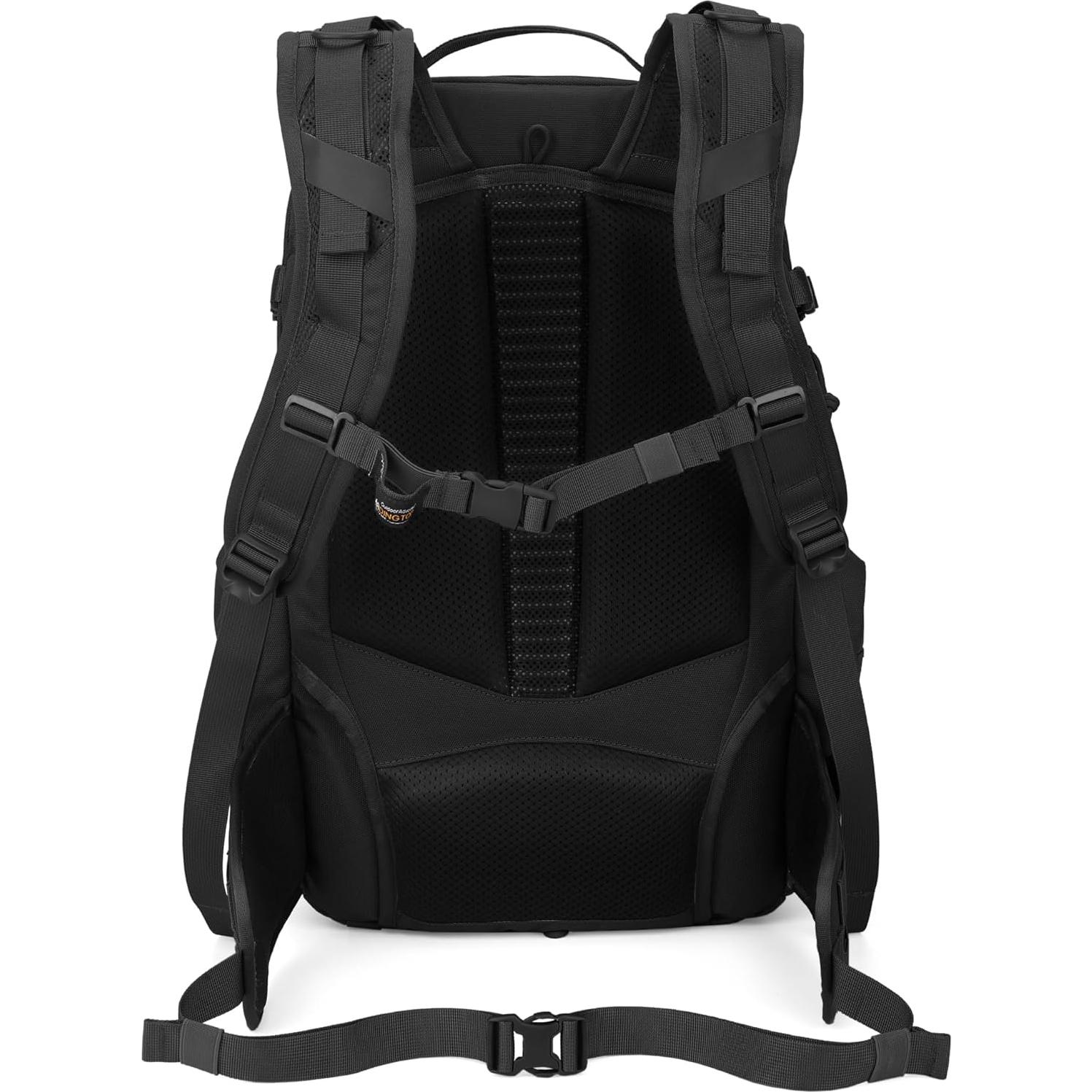 Mochila Táctica Mardingtop 35L Cordura Negra para Senderismo