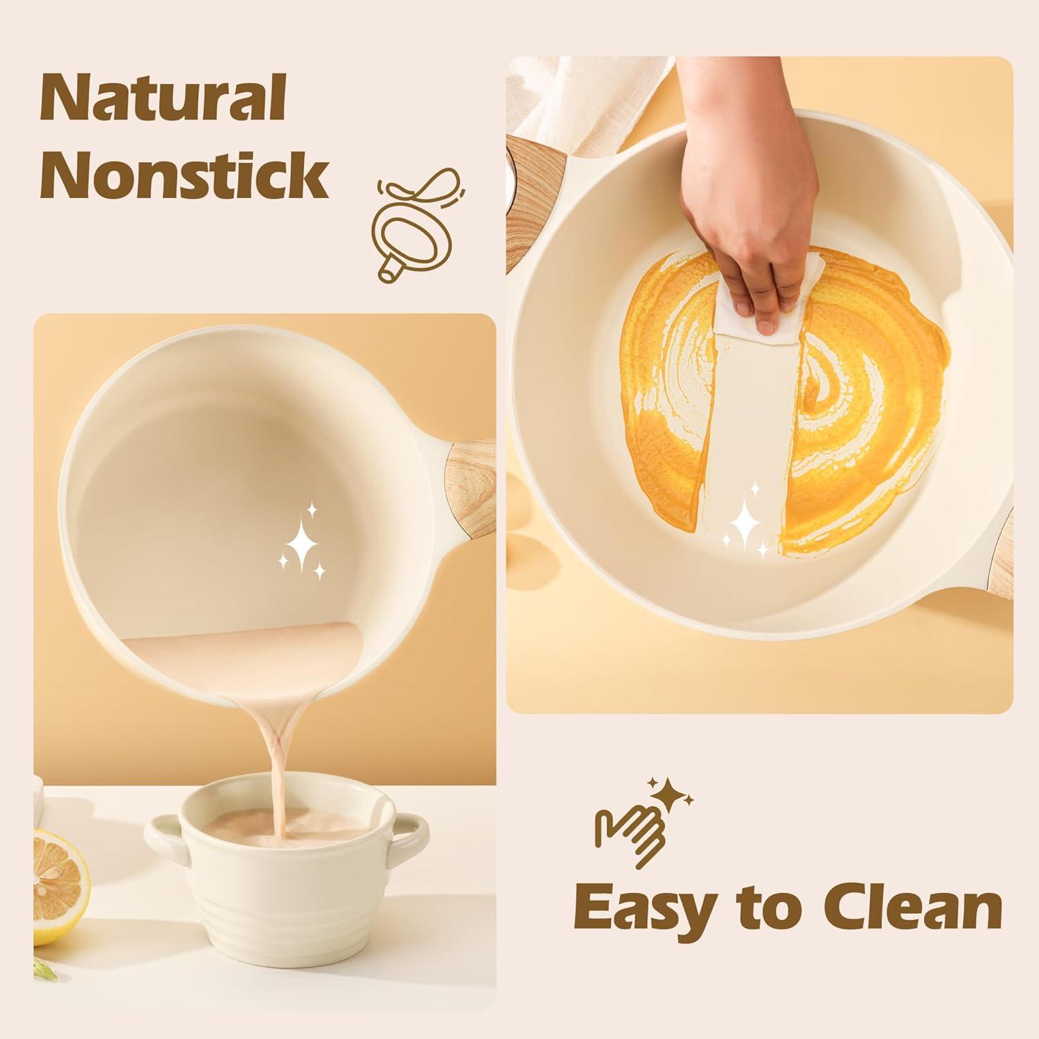 Juego de Utensilios de Cocina SENSARTE 14 Piezas Cerámica