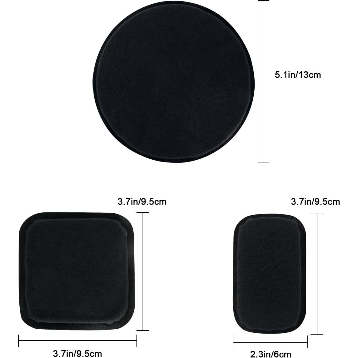 AOUTACC Almohadillas para Casco de Airsoft, 9 Piezas