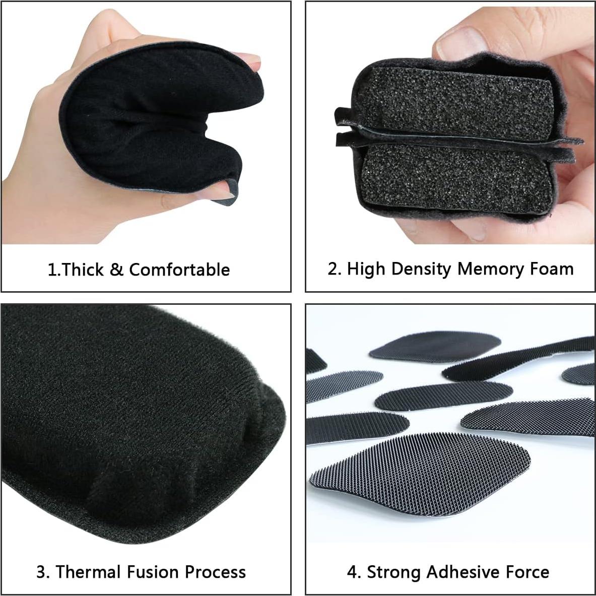 AOUTACC Almohadillas para Casco de Airsoft, 9 Piezas