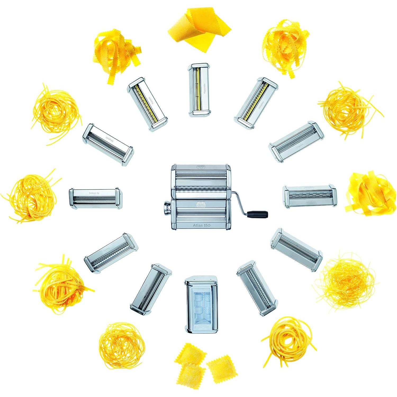 Cortador de Pasta Trenette Marcato 17,78x7,62cm Manual