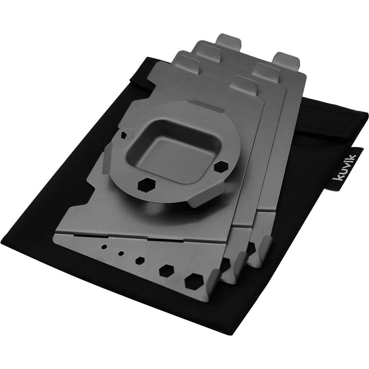 Estufa de Combustible Sólido Titanio Kuvik K0058 Ultraligera