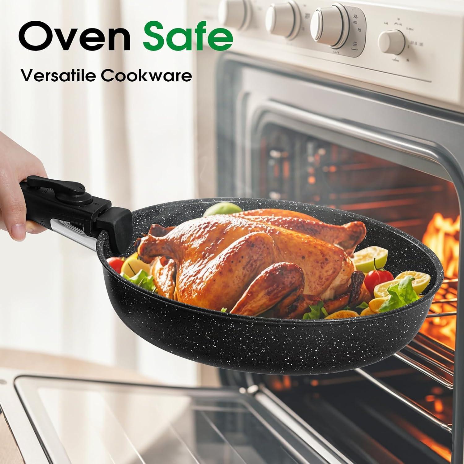 Juego de 15 Piezas SODAY Ollas y Sartenes Antiadherentes