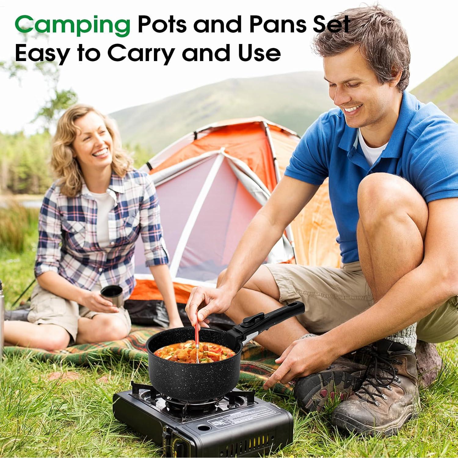 Juego de 15 Piezas SODAY Ollas y Sartenes Antiadherentes