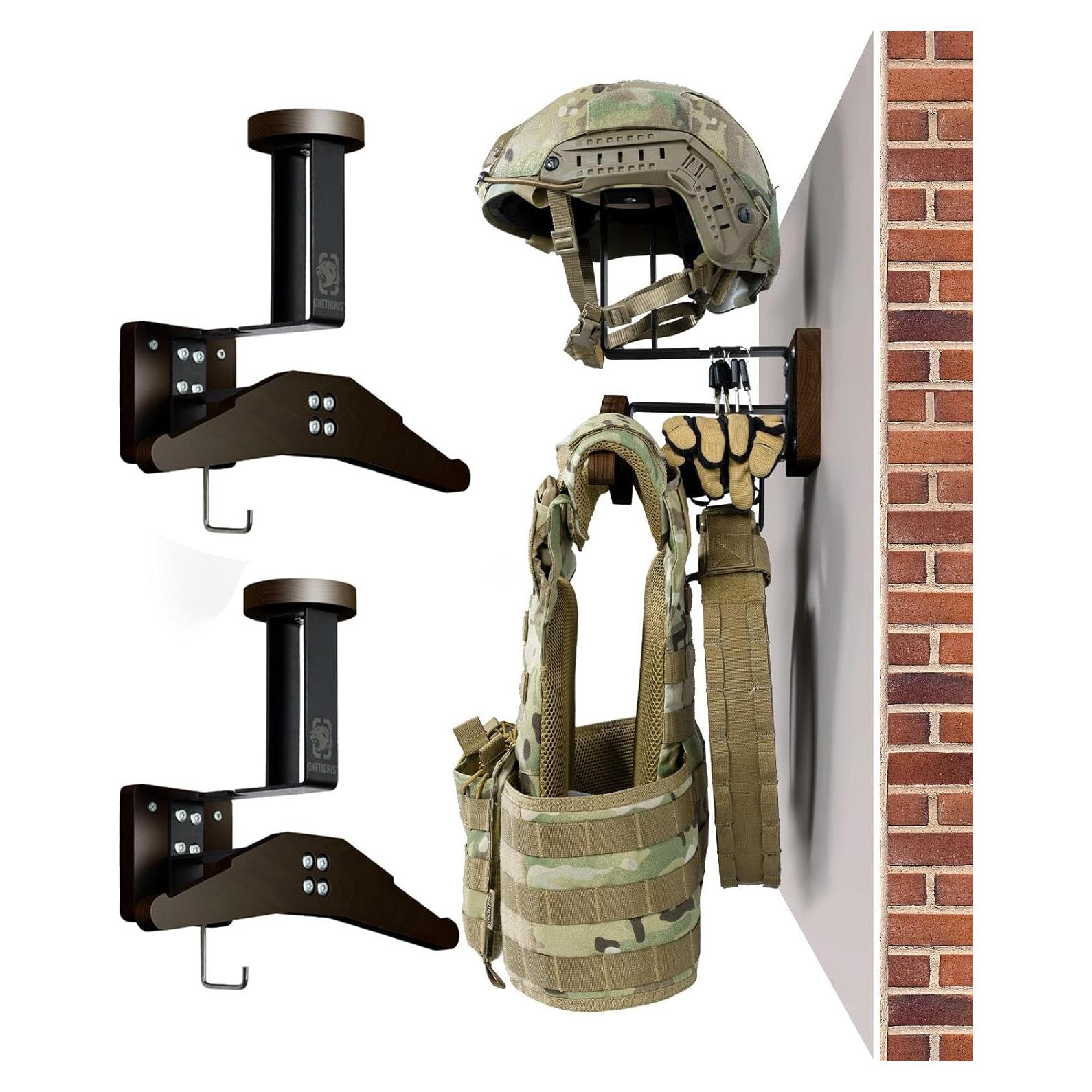 Soporte de Pared OneTigris para Equipo Táctico Nuez