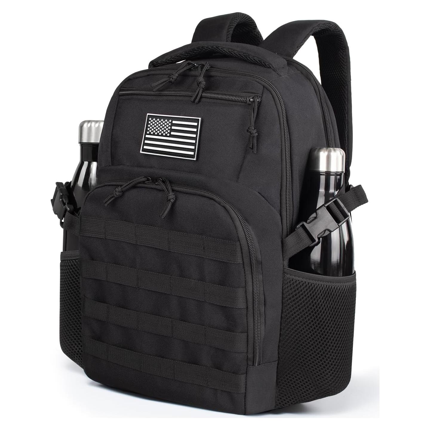 Mochila táctica militar TBNBO 25L negra para laptop