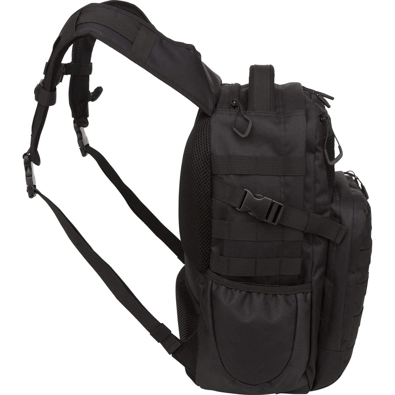 Mochila Táctica Fieldline Alpha Ops Negra 2L con Organizador