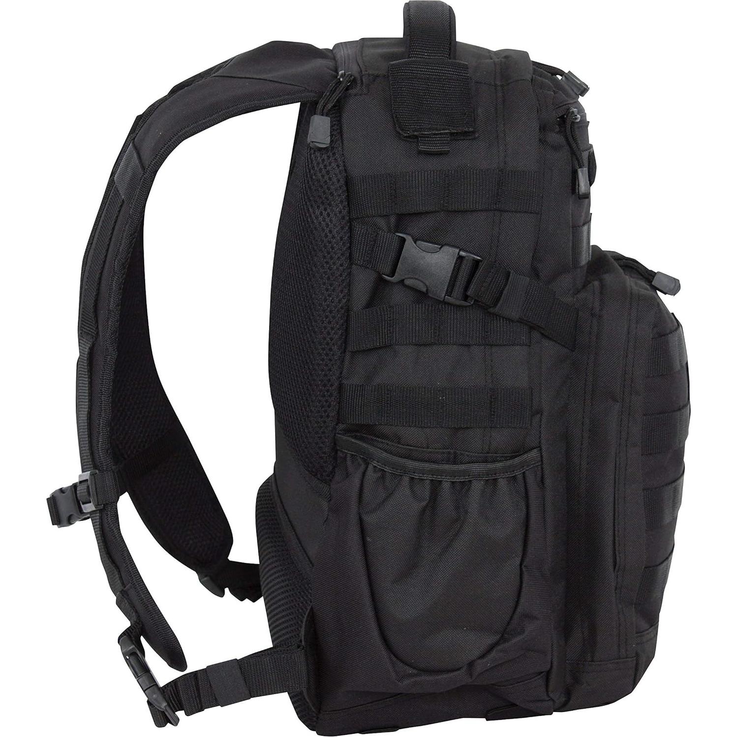 Mochila Táctica Fieldline Alpha Ops Negra 2L con Organizador