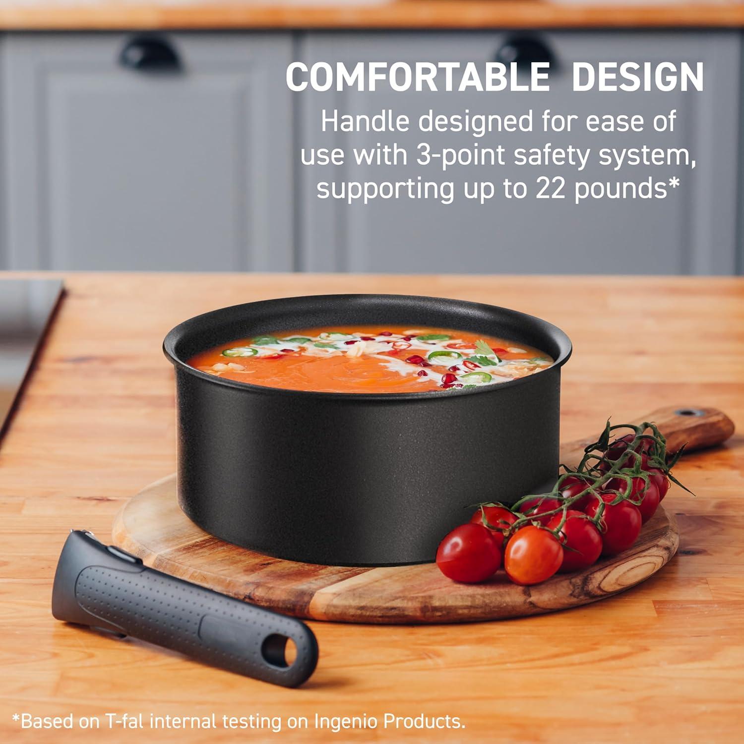 Juego de Utensilios de Cocina T-fal 14 Piezas Vainilla