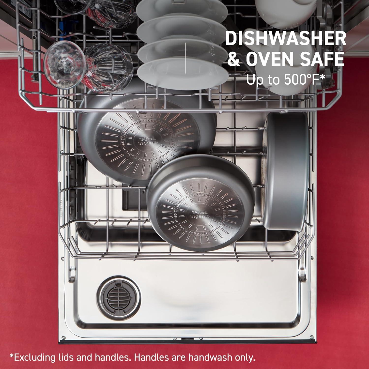 Juego de Utensilios de Cocina T-fal 14 Piezas Vainilla