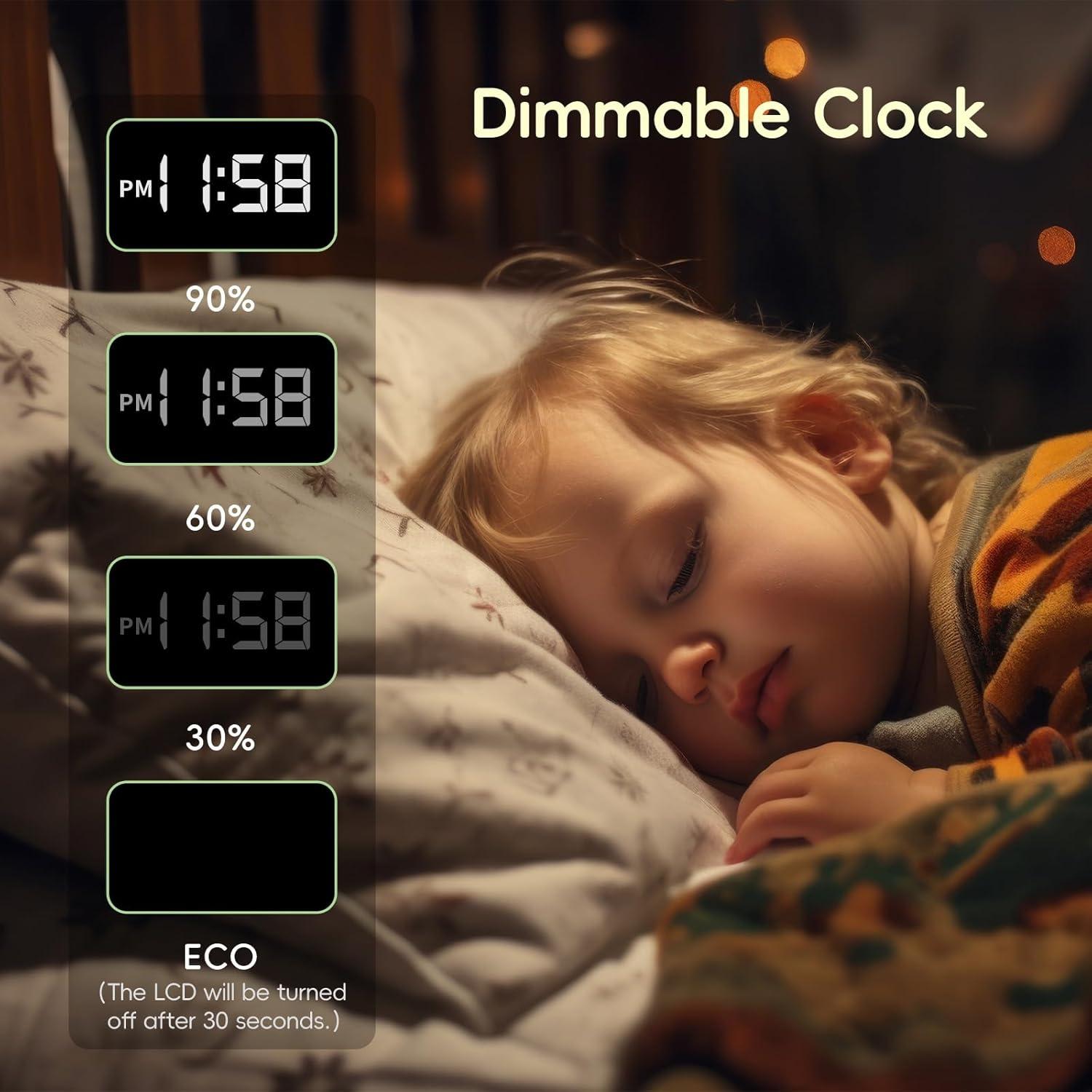 Despertador Luz de Amanecer JAMYOK DE-N02 con Sonido y Bluetooth