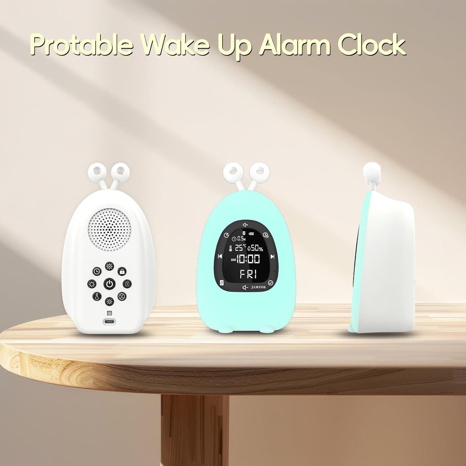 Despertador Luz de Amanecer JAMYOK DE-N02 con Sonido y Bluetooth